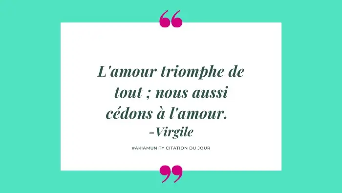 Citation Virgile